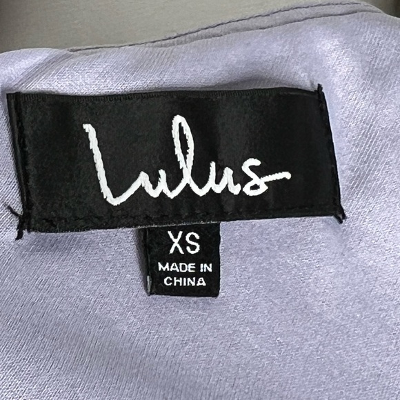 Lulus Any Sway, Shape, or Form XS Lilac Purple Lace Halter Flowy Dress Short - Picture 8 of 16